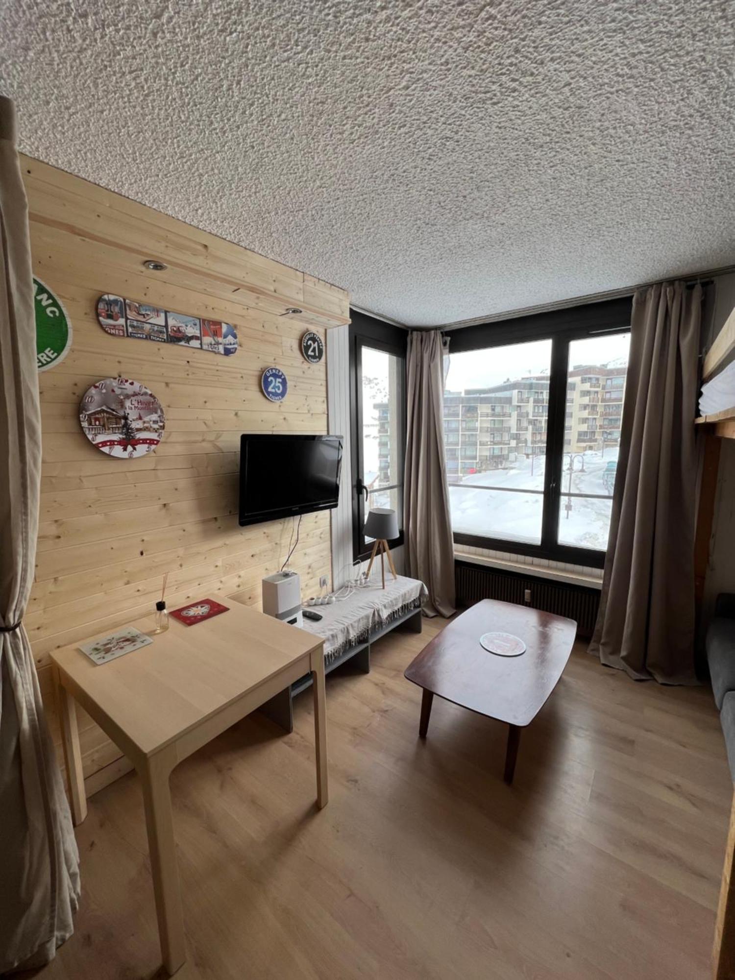 Bel appartement 2/4 pers, au pied des pistes Tignes Extérieur photo